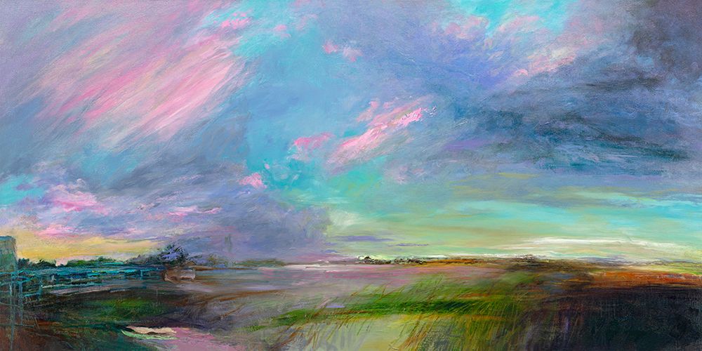 Along the Delta, Rhythm and Bayou Highway No. 2 art print by Catherine Wagner Minnery for $57.95 CAD