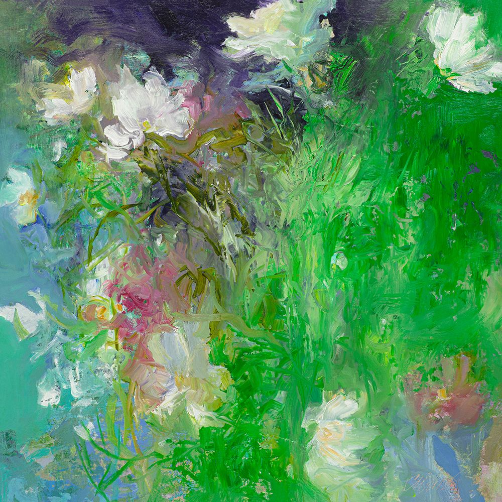 White Cosmos No. 2 art print by Catherine Wagner Minnery for $57.95 CAD