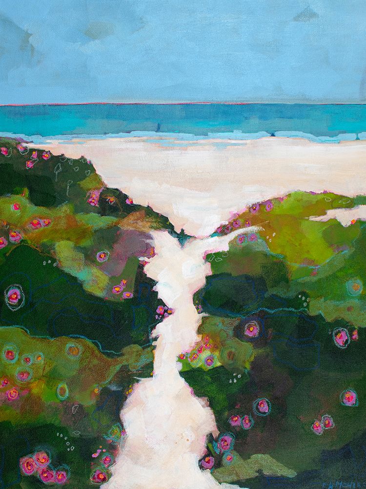 Coastal Path art print by Dorothy Holmes Mohler for $57.95 CAD