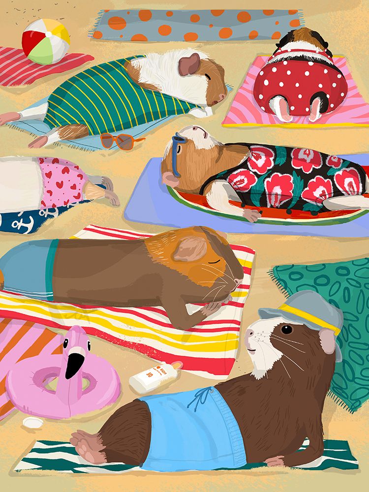 Beach Sand art print by Hanna Melin for $57.95 CAD