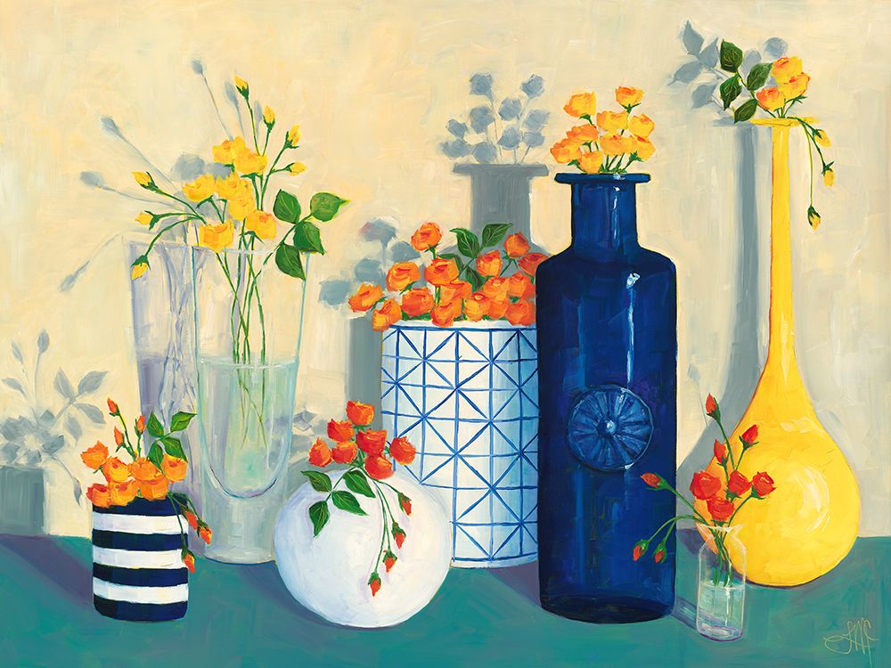 A Parade of Roses art print by Leslie McCarron for $57.95 CAD