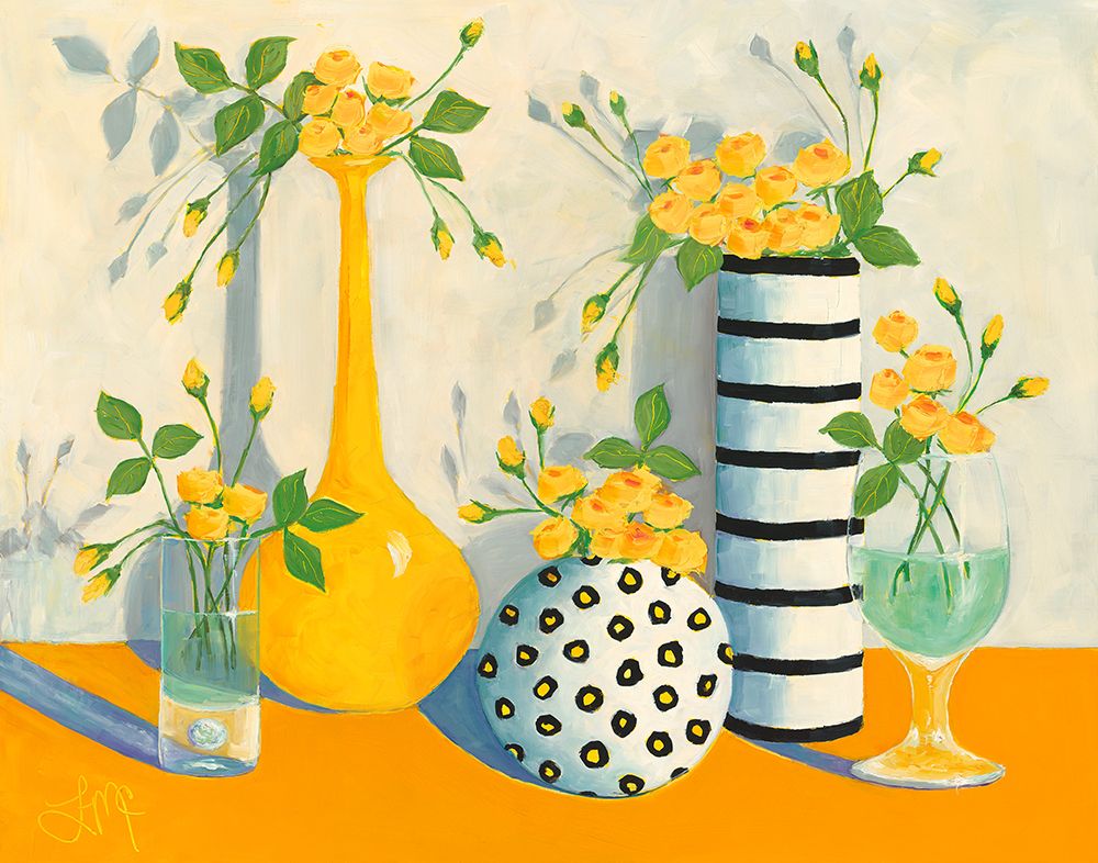 Its All About Yellow art print by Leslie McCarron for $57.95 CAD