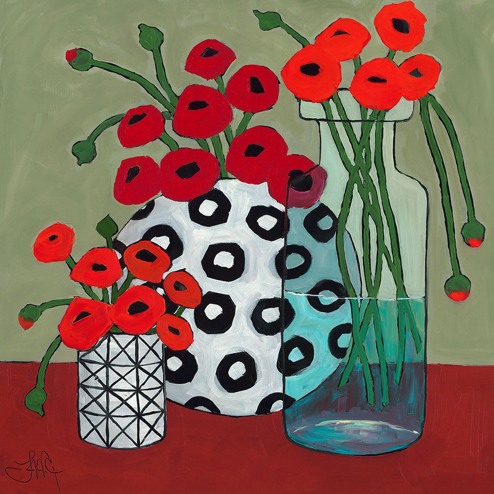 Circles and Lines art print by Leslie McCarron for $57.95 CAD