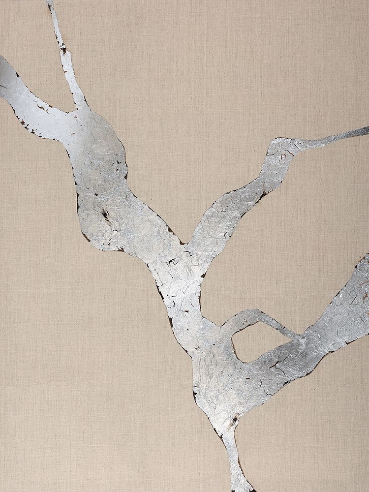 Faultline Silver art print by Design Fabrikken for $57.95 CAD