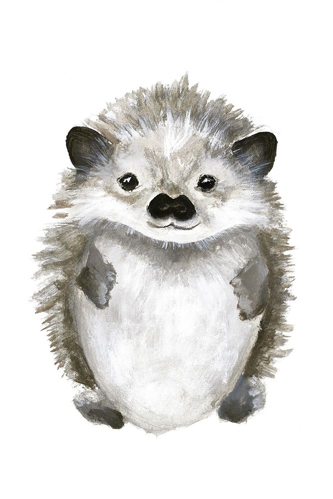 Little Hedgehog art print by Design Fabrikken for $57.95 CAD