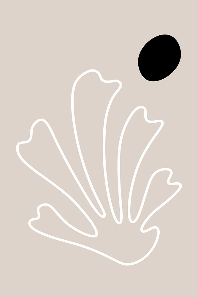 The Leaf 2 art print by Design Fabrikken for $57.95 CAD