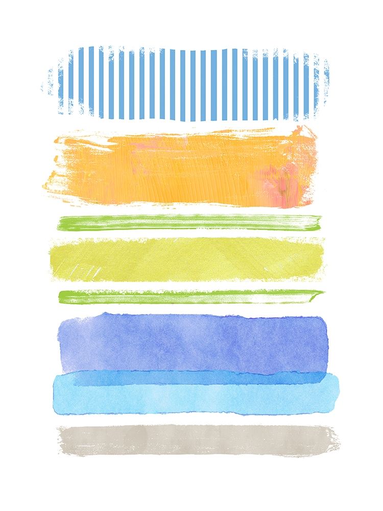 Beach Stripes No. 2 art print by Suzanne Nicoll for $57.95 CAD