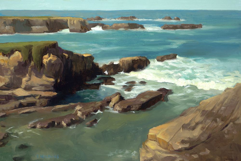 Mendocino Coast art print by Erica Pollock Norelius for $57.95 CAD