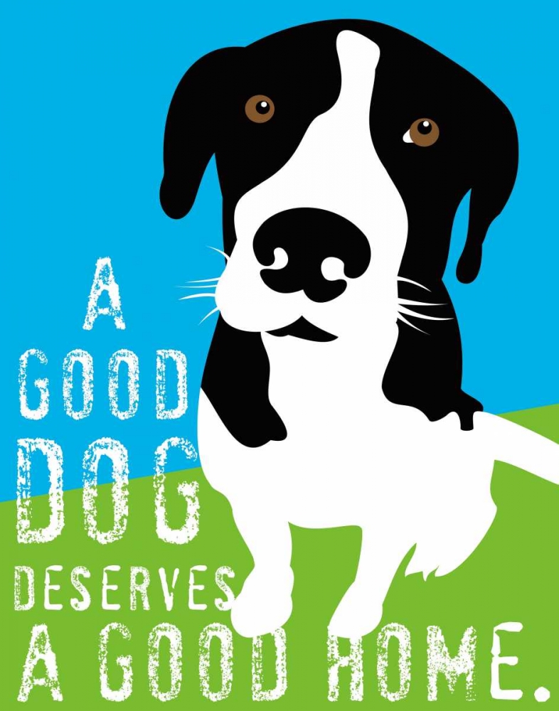 A Good Dog art print by Ginger Oliphant for $57.95 CAD