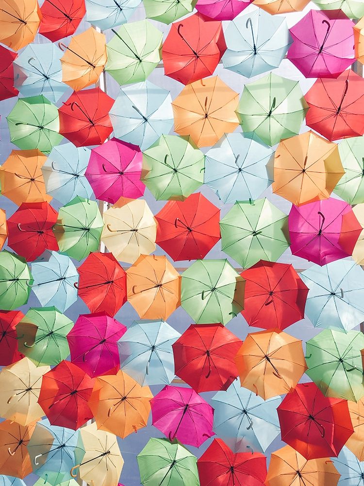 Portugal Umbrella 2 art print by Carina Okula for $57.95 CAD