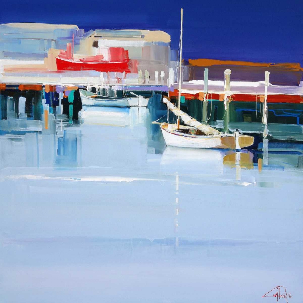 Port Fairy Moorings 2 art print by Craig Trewin Penny for $57.95 CAD