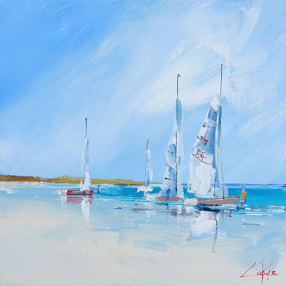 Aspendale Sails 1 art print by Craig Trewin Penny for $57.95 CAD
