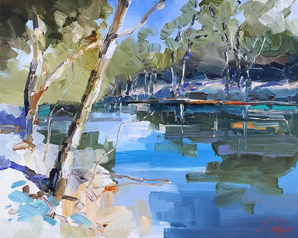 Bank on the Murray art print by Craig Trewin Penny for $57.95 CAD