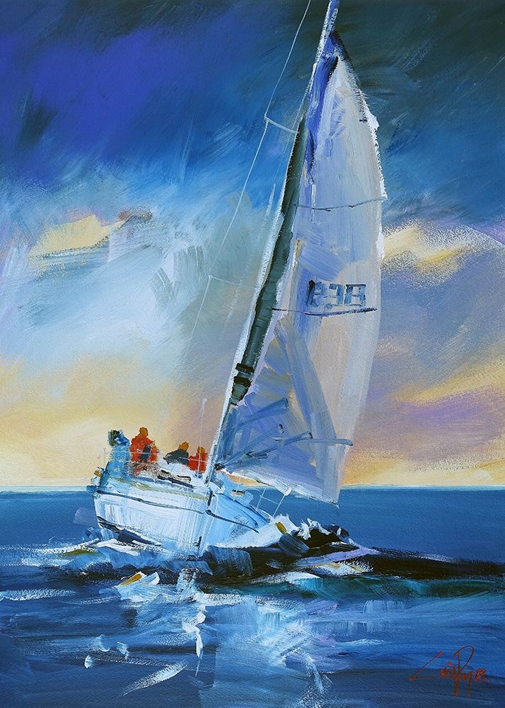 Night Sail art print by Craig Trewin Penny for $57.95 CAD