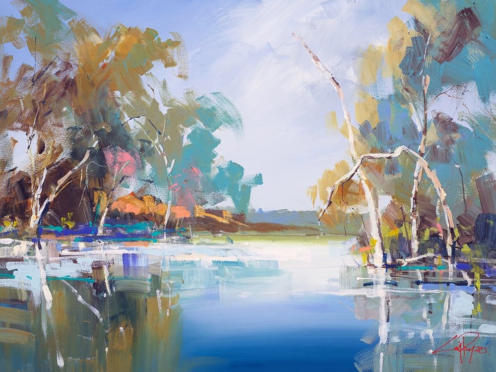 The Renmark Creek art print by Craig Trewin Penny for $57.95 CAD