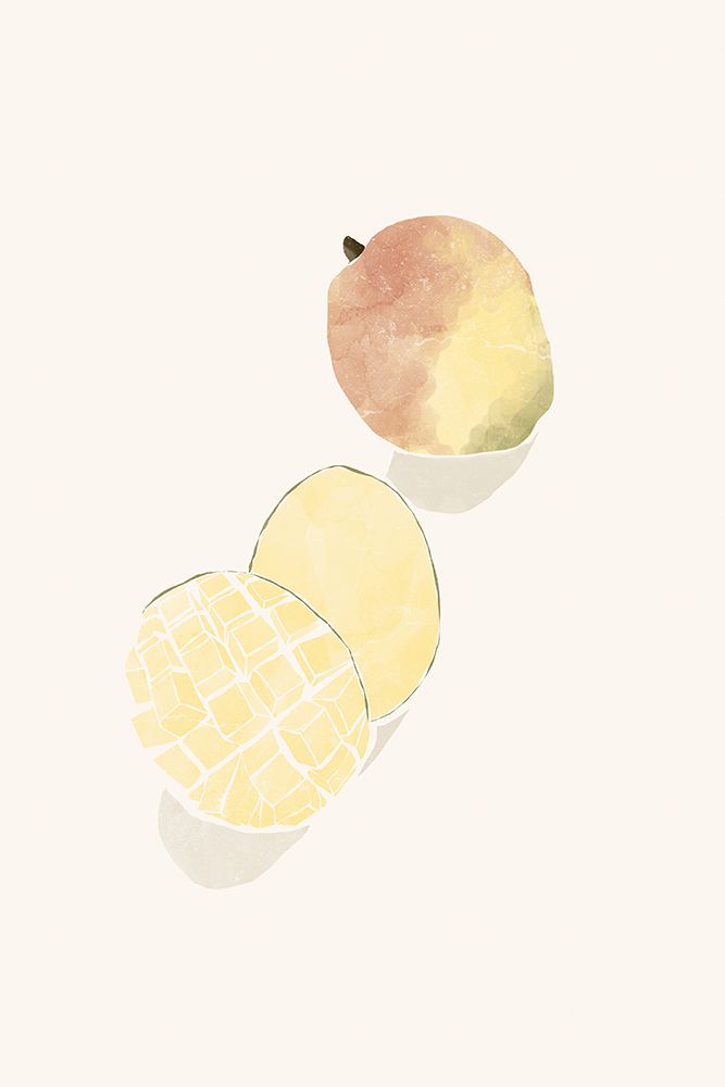 Tropical Mango art print by Yuyu Pont for $57.95 CAD