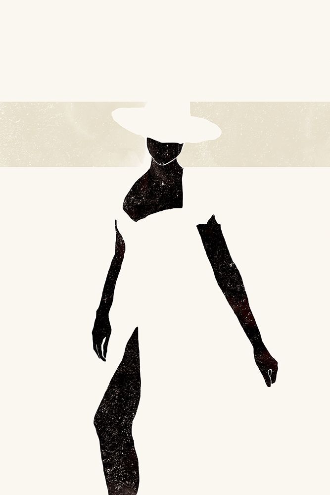 Black and Beige II art print by Yuyu Pont for $57.95 CAD