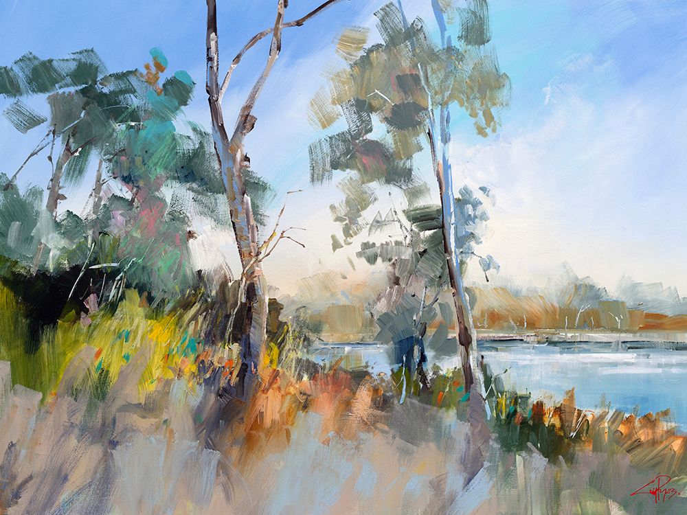 Around the Lake, Aspendale art print by Craig Trewin Penny for $57.95 CAD