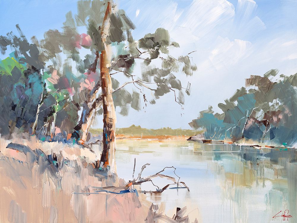 Summer River, The Murray 2 art print by Craig Trewin Penny for $57.95 CAD