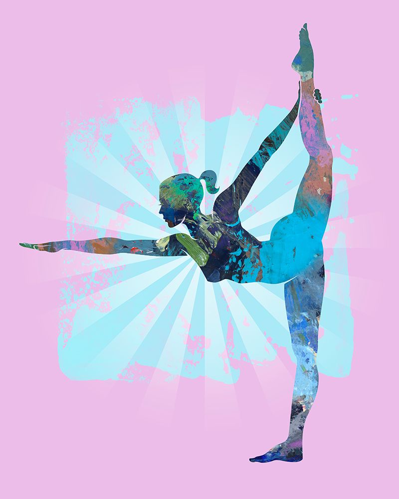 Standing Bow Pose Moon art print by Tim Parker for $57.95 CAD