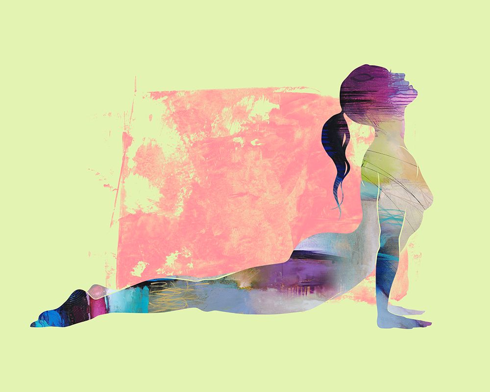 Upward Facing Dog Sun art print by Tim Parker for $57.95 CAD