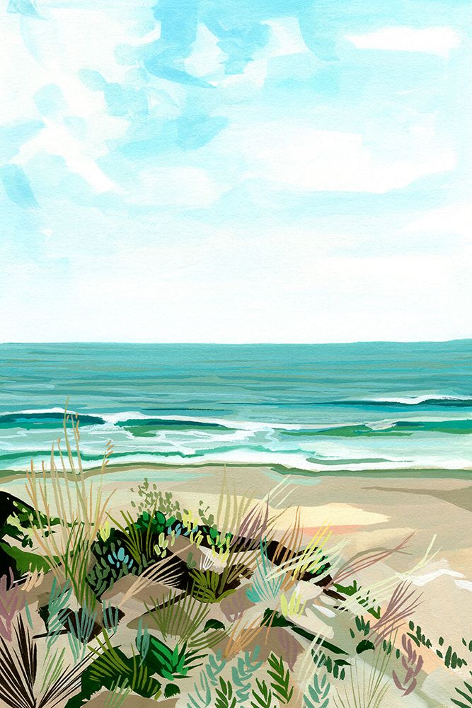 Coastal Grasses art print by Brook Page for $57.95 CAD