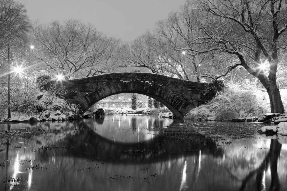 Bridge in Winter art print by PhotoINC Studio for $57.95 CAD