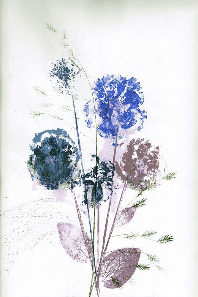Bouquet 1 Blue art print by Pernille Folcarelli for $57.95 CAD