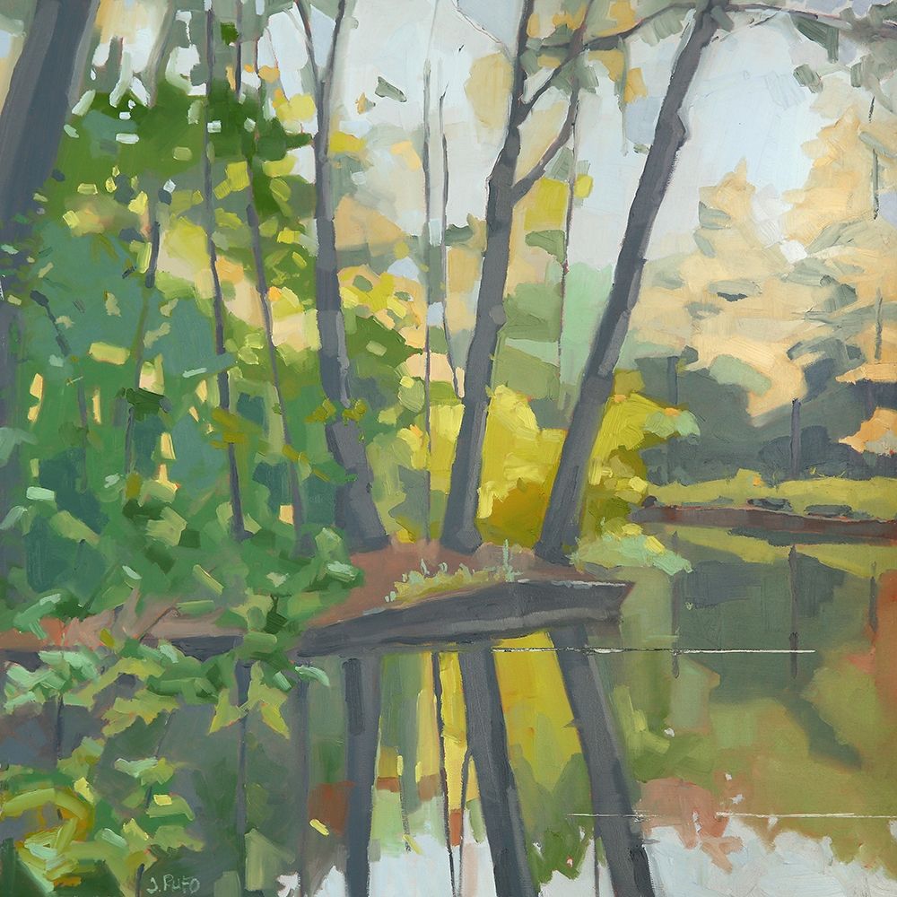 Wooded Pond art print by John Rufo for $57.95 CAD