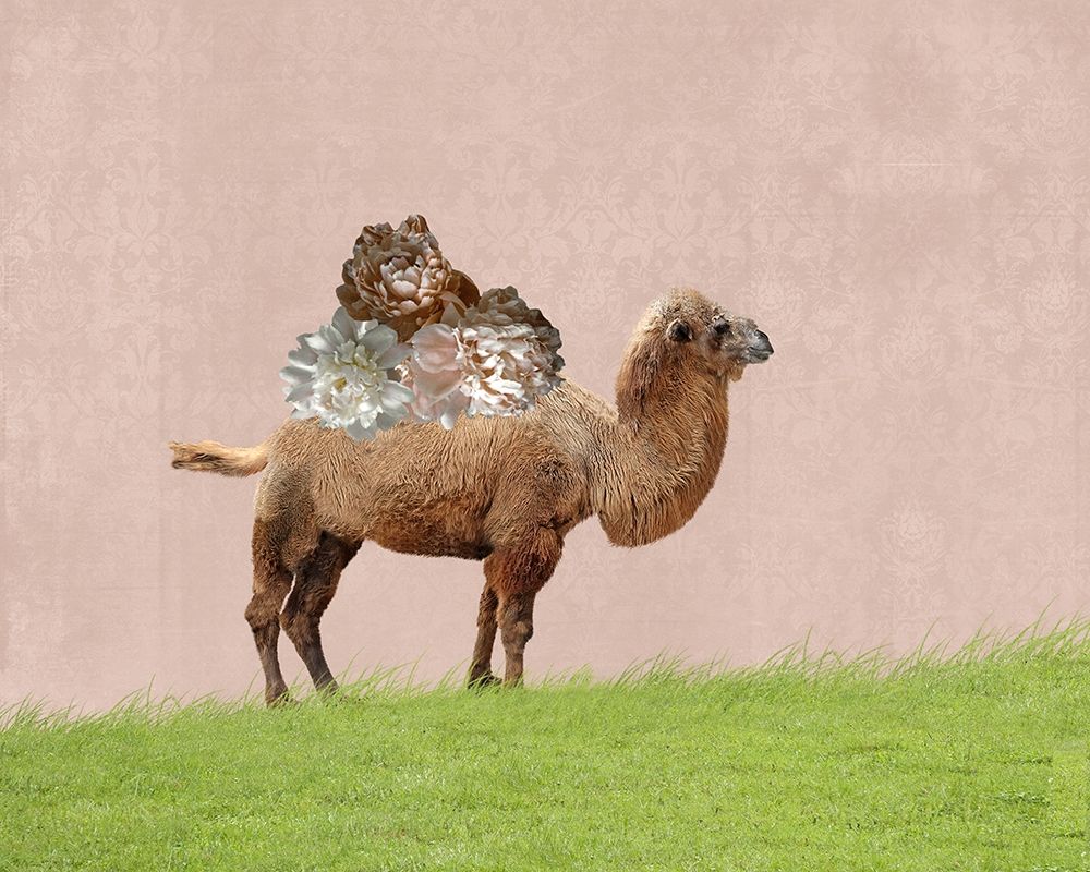 Camel on Pink art print by Brooke T. Ryan for $57.95 CAD