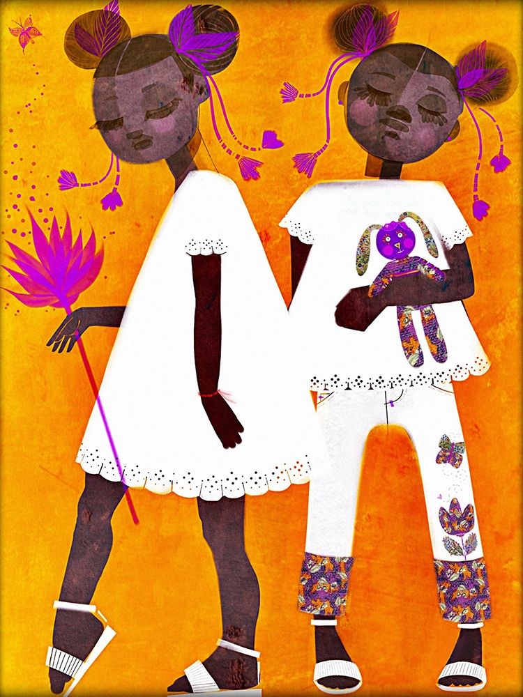 The Petite Twins art print by Erin K. Robinson for $57.95 CAD