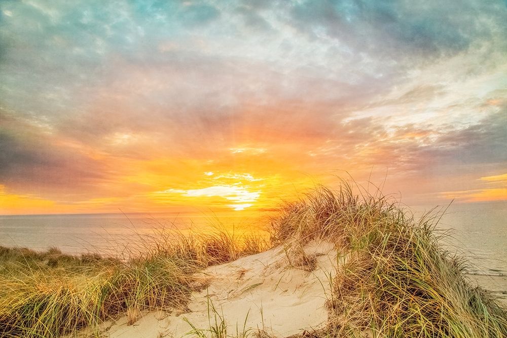 Sunset over The Dunes art print by Brooke T. Ryan for $57.95 CAD