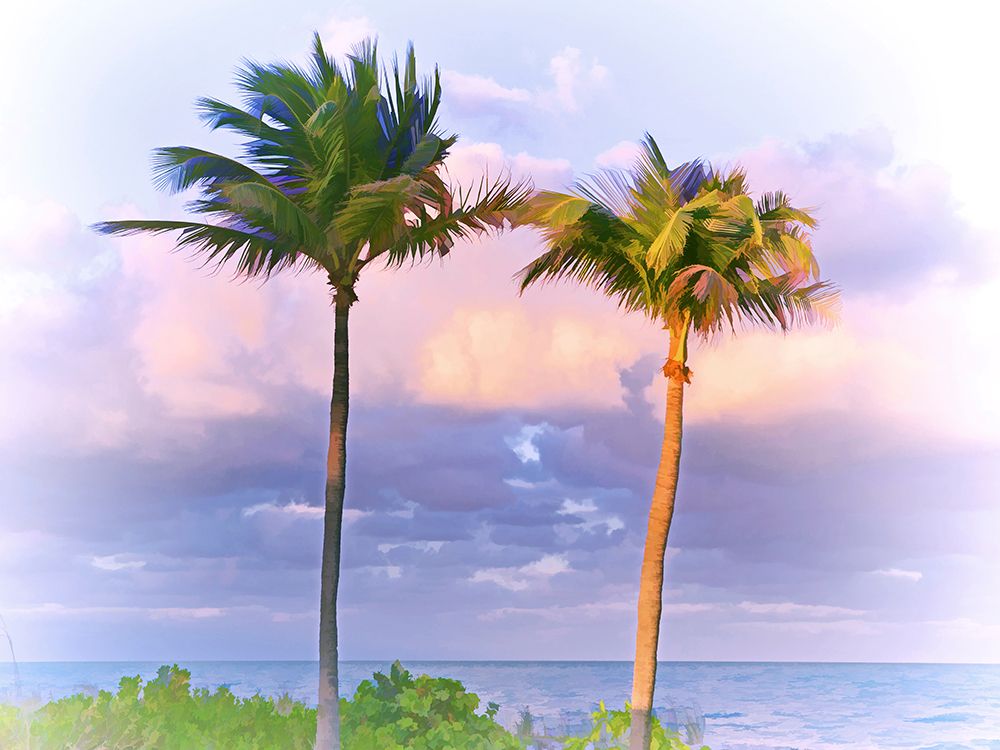 Two Palms art print by Jack Reed for $57.95 CAD