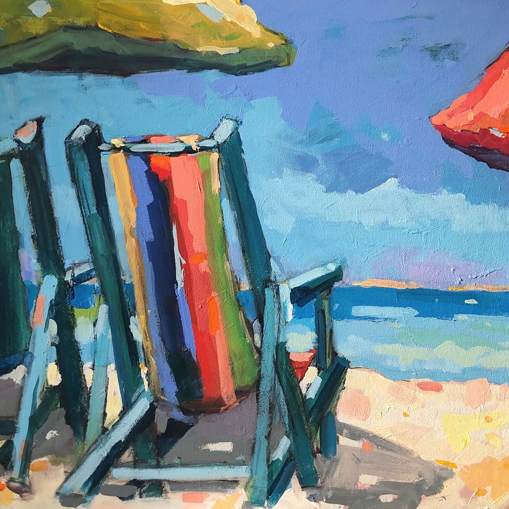 Beach Time art print by Page Pearson Railsback for $57.95 CAD