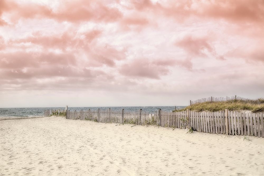 Pink and Beige Beach No. 2 art print by Brooke T. Ryan for $57.95 CAD