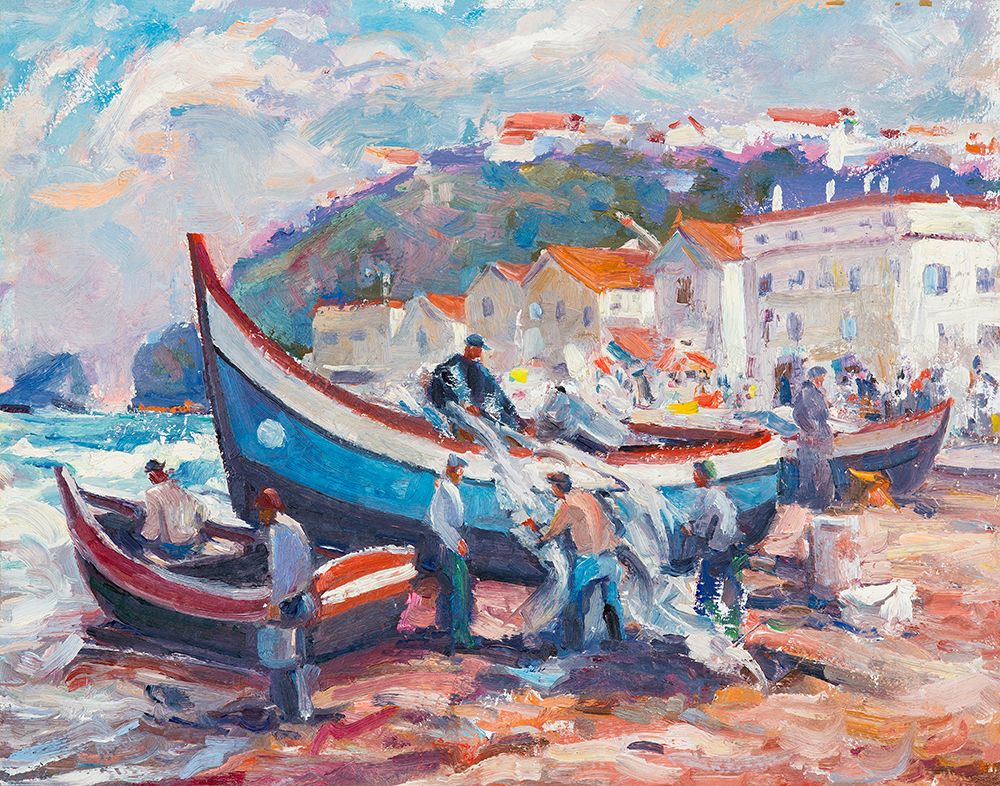 Boat Line art print by Richard A. Rodgers for $57.95 CAD