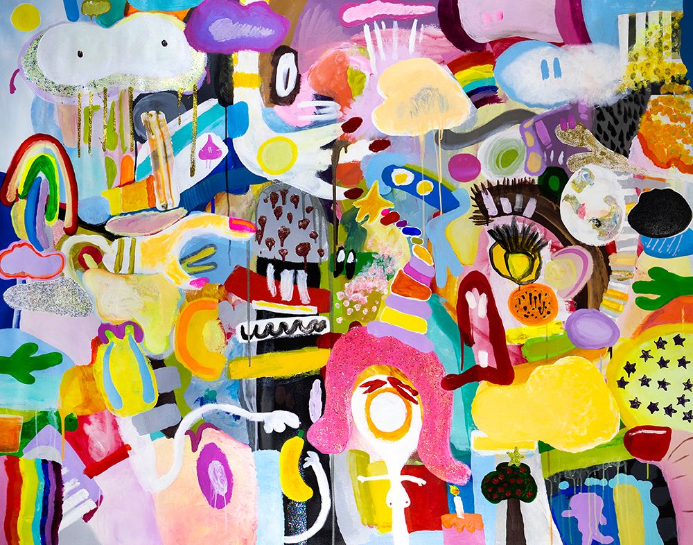 Birthday Girl art print by Mary Robertson for $57.95 CAD