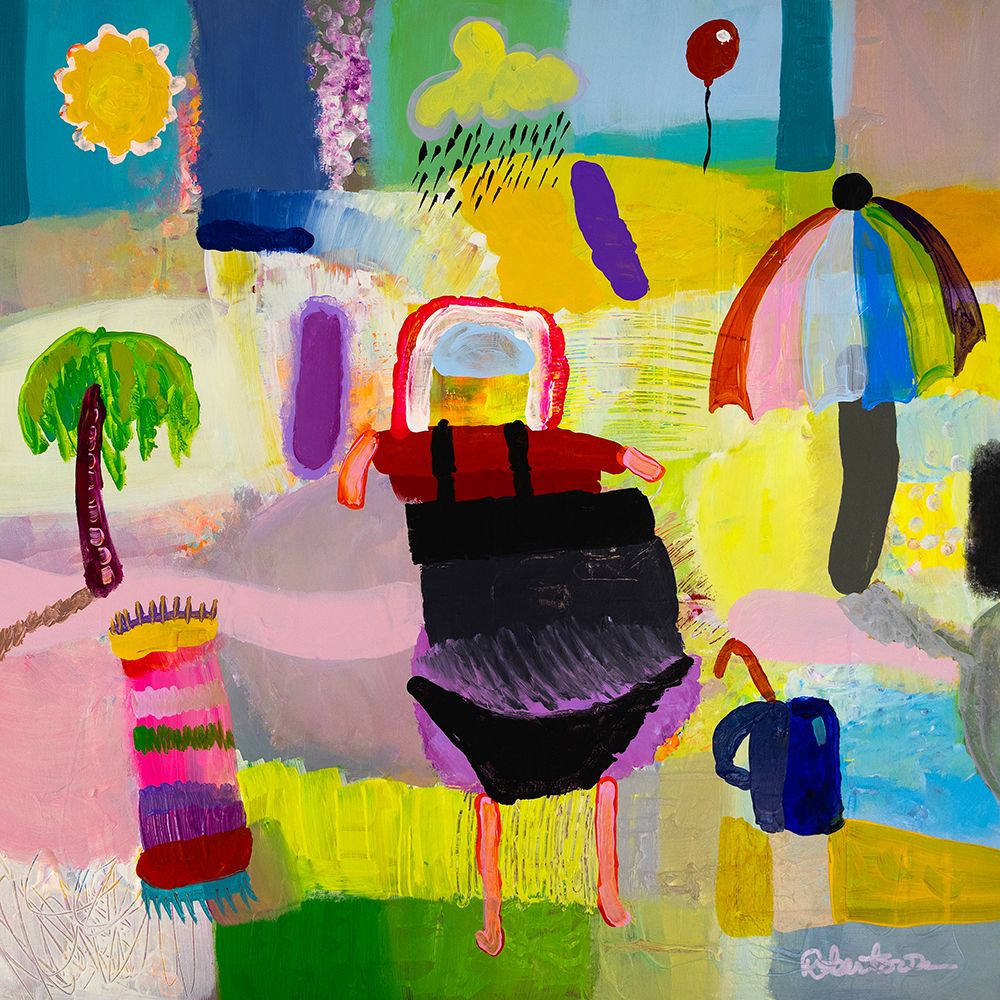 Sand In My Suitcase art print by Mary Robertson for $57.95 CAD