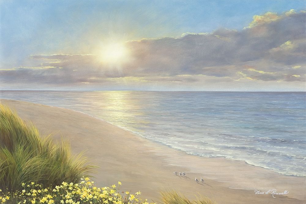 Beach Serenity art print by Diane Romanello for $57.95 CAD