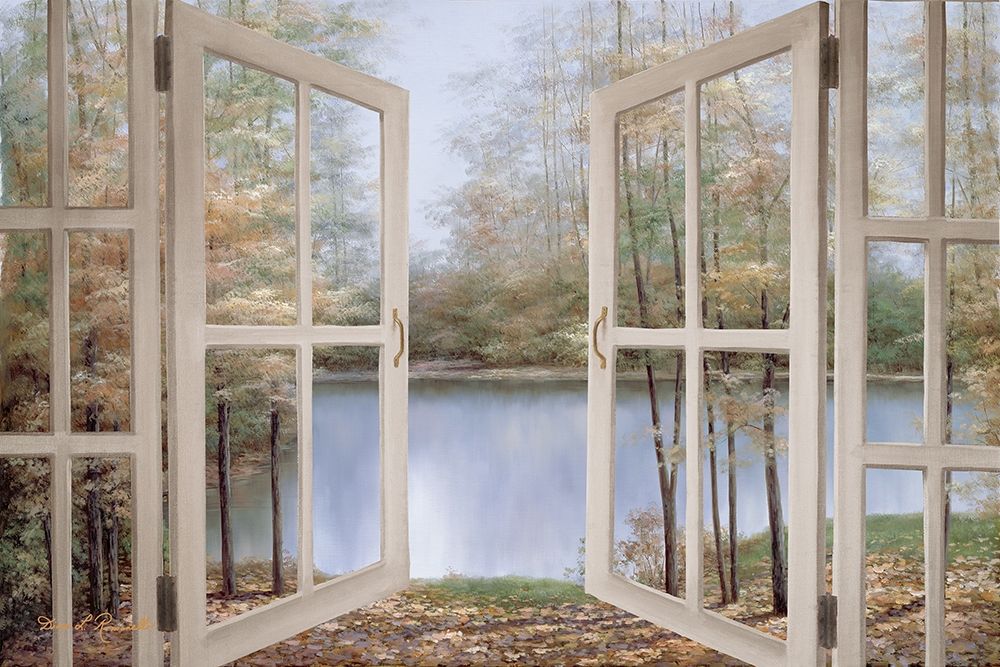 Autumn Woods art print by Diane Romanello for $57.95 CAD