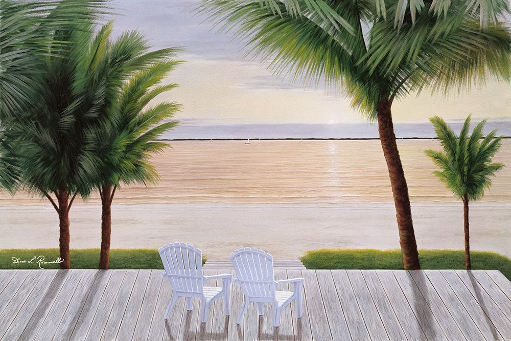 Palm Daydreaming art print by Diane Romanello for $57.95 CAD