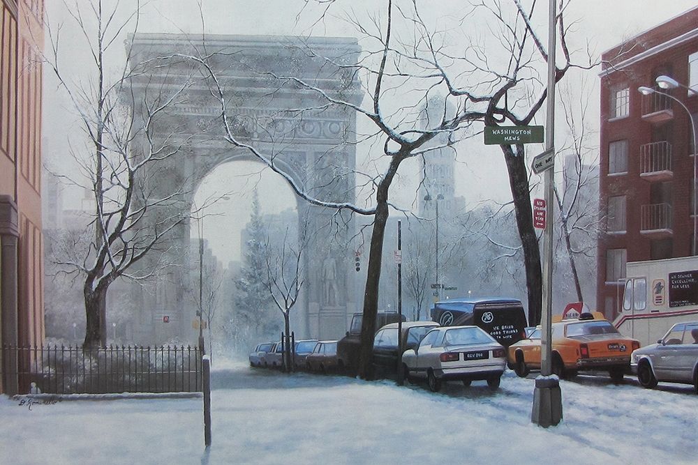 Washington Square art print by Diane Romanello for $57.95 CAD
