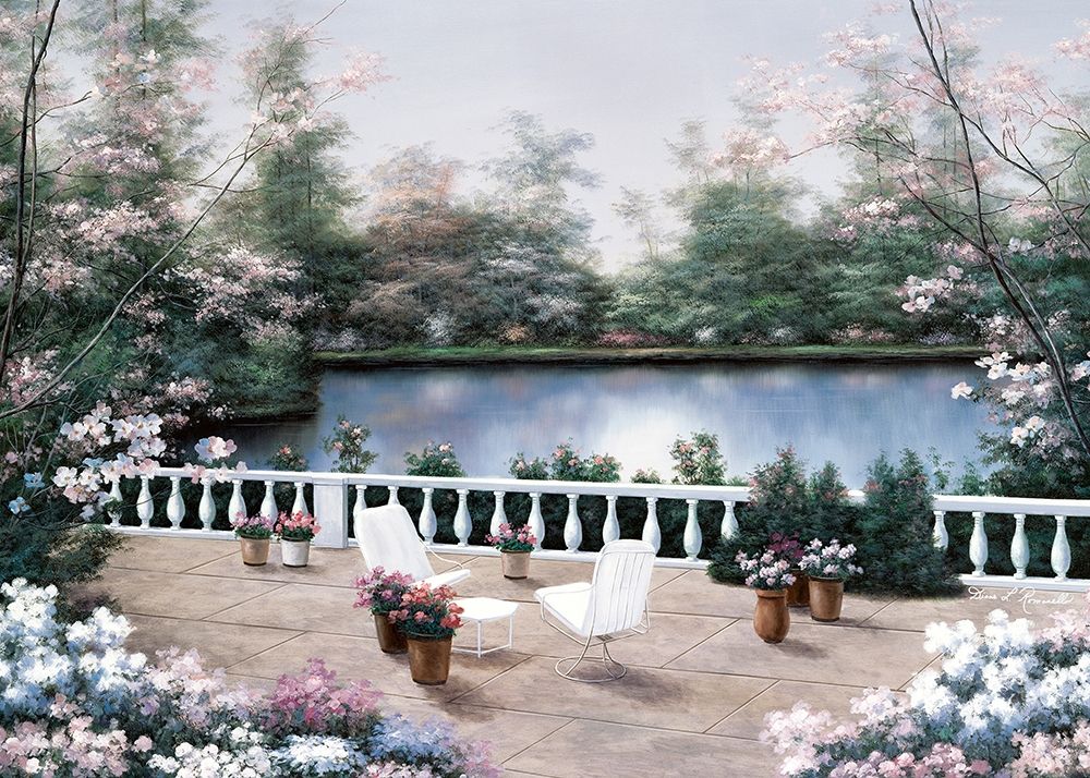 Terrace View art print by Diane Romanello for $57.95 CAD