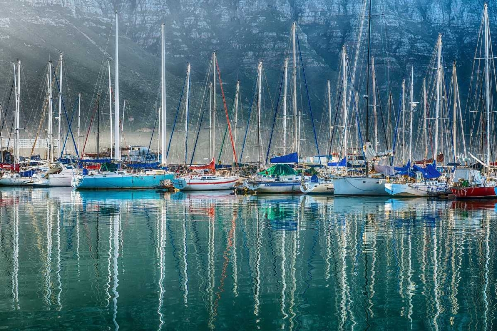 Hout Bay Harbor, Hout Bay South Africa art print by Richard Silver for $57.95 CAD