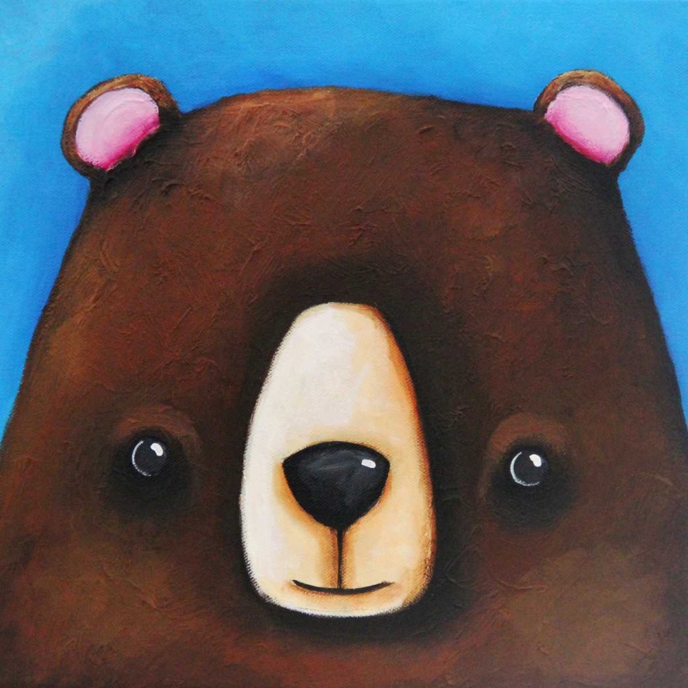 The Black Bear art print by Lucia Stewart for $57.95 CAD
