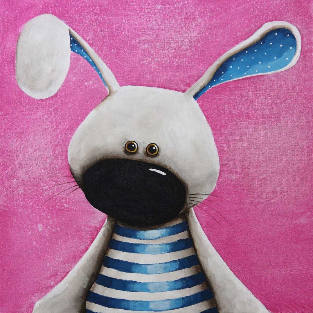 The Blue Bunny art print by Lucia Stewart for $57.95 CAD