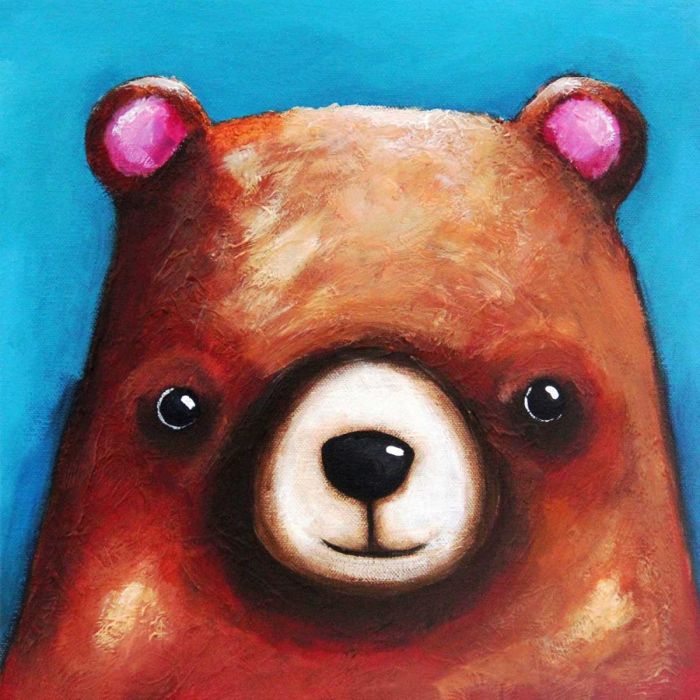 The Brown Bear art print by Lucia Stewart for $57.95 CAD