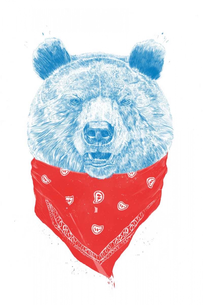 Wild Bear art print by Balazs Solti for $57.95 CAD