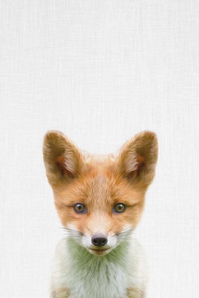 Baby Fox art print by Tai Prints for $57.95 CAD
