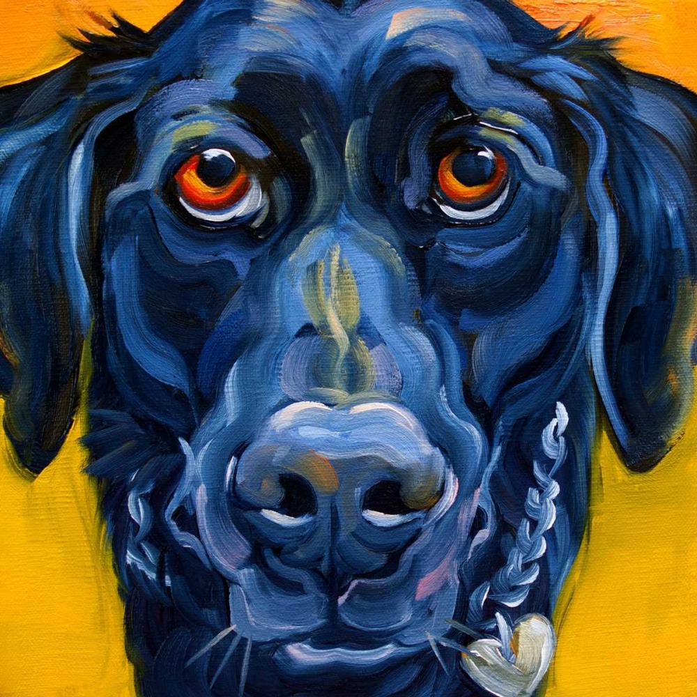 Black Dog art print by Connie R. Townsend for $57.95 CAD